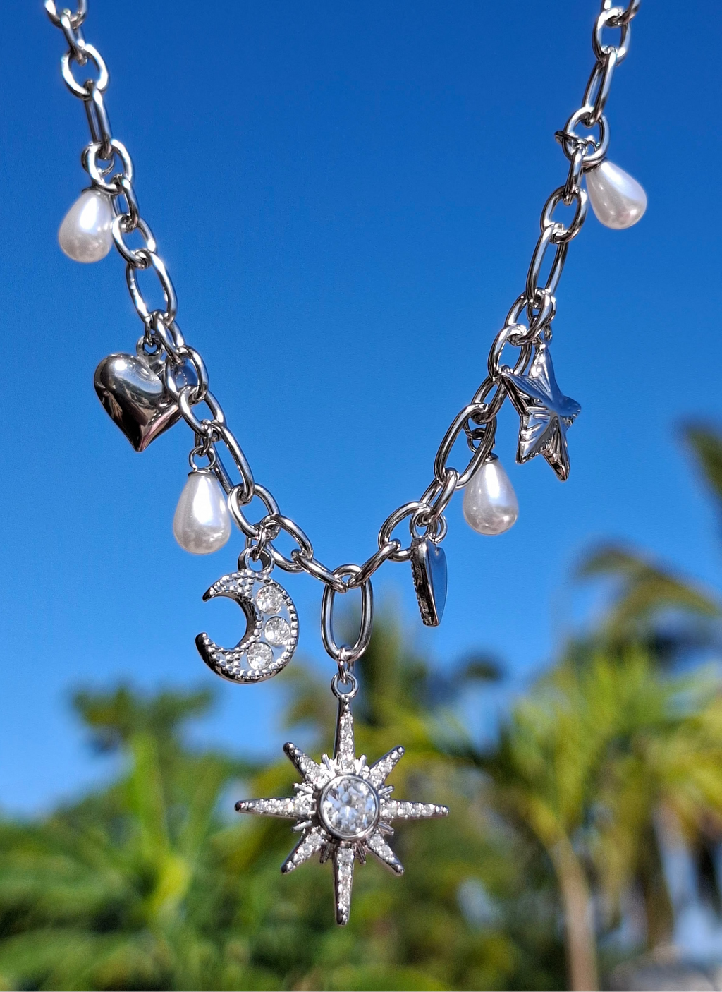 Le Collier "CALISTA" argenté