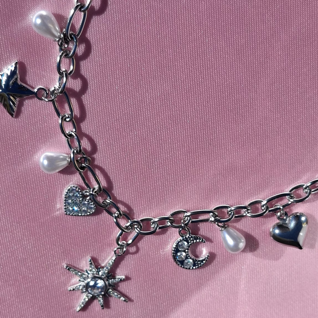 Le Collier "CALISTA" argenté