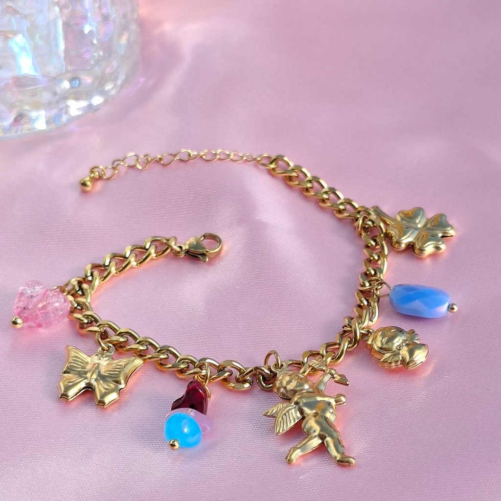 Le Bracelet breloques " CORALIE "