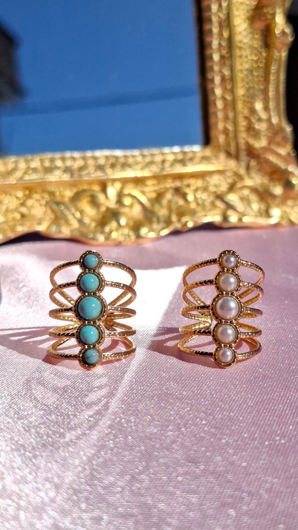 La Bague "VANIA" blanche