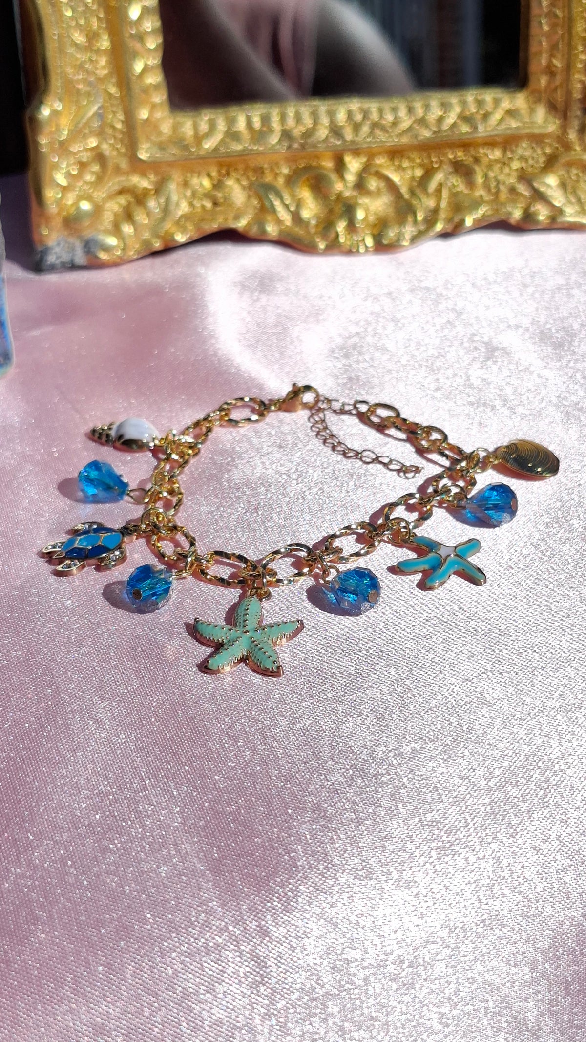 Le Bracelet " MARIELLA " acier + laiton