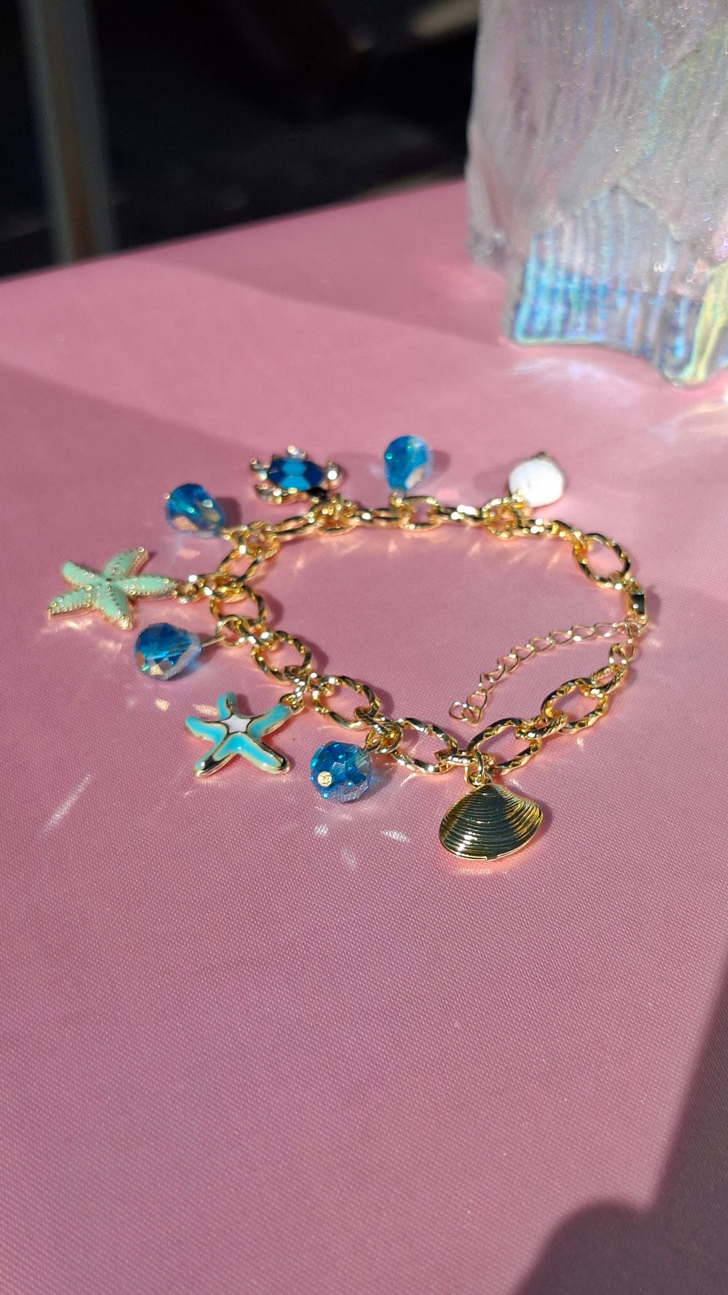 Le Bracelet " MARIELLA " acier + laiton