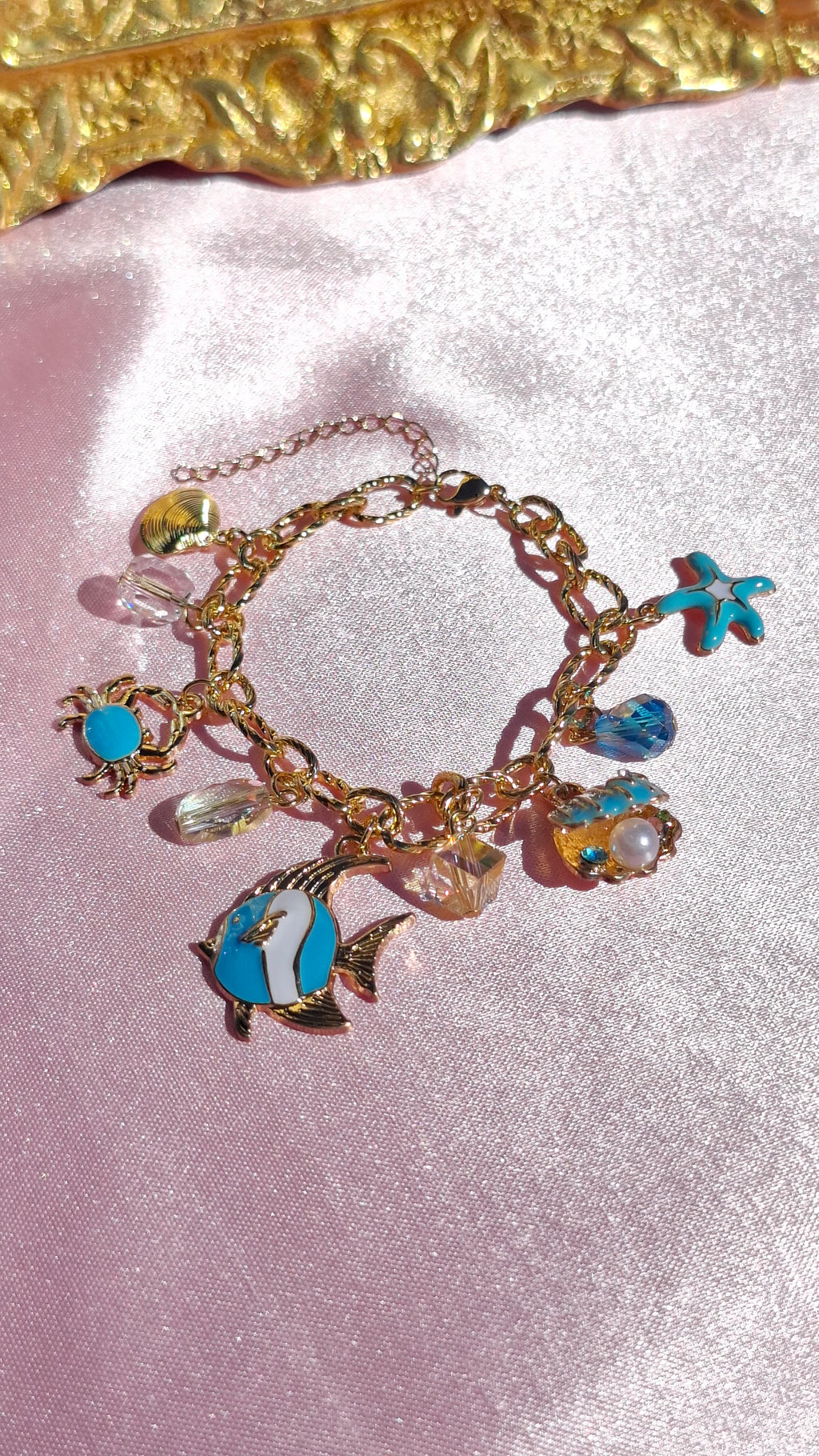 Le Bracelet " LAGUNA" acier + laiton