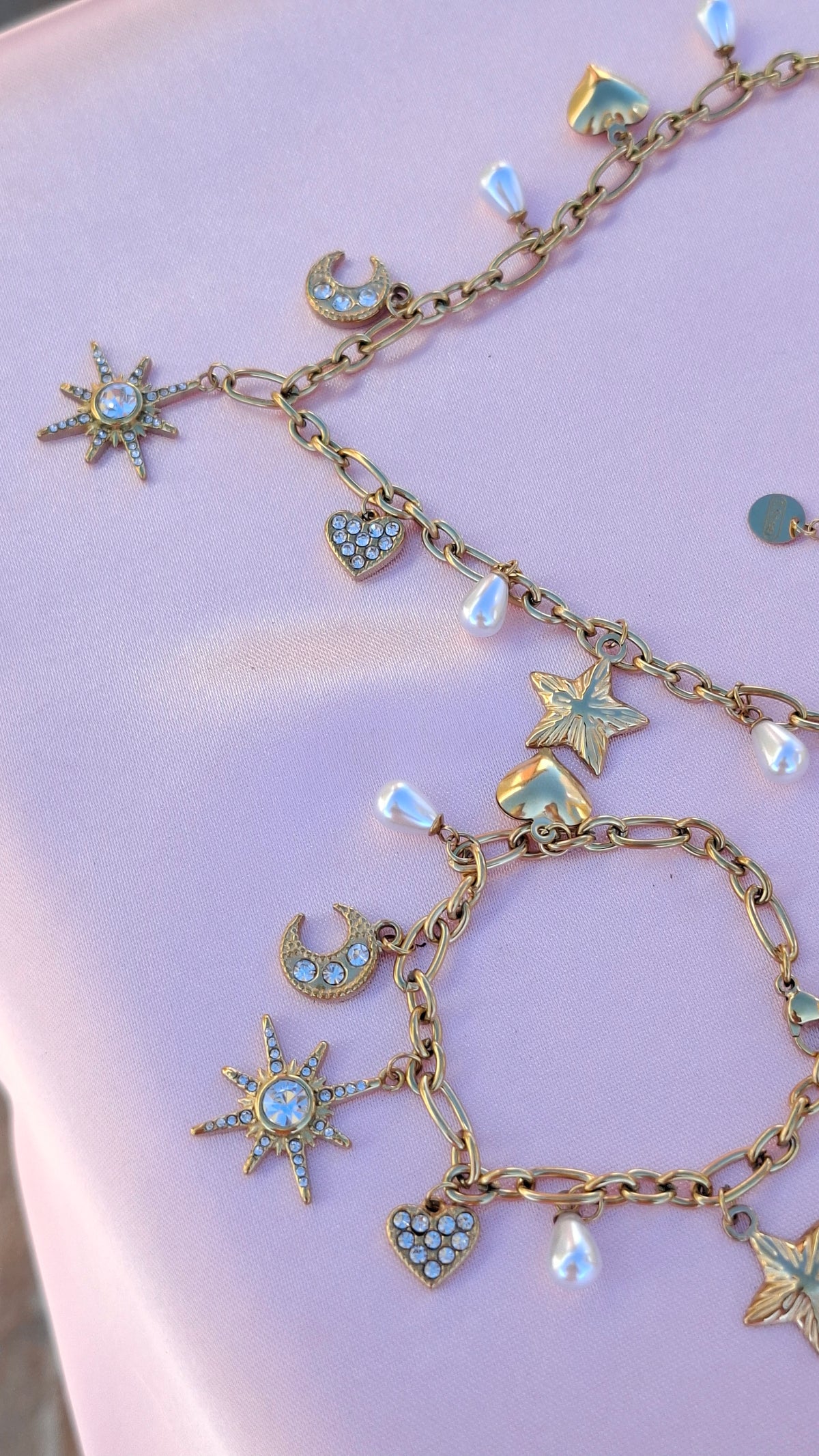 Le DUO " CALISTA " Collier + Bracelet