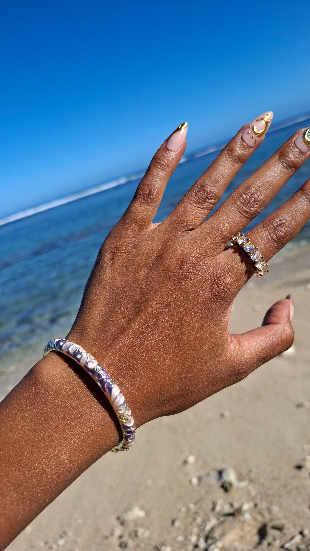 La Bague "KLATTE " zircon blanc