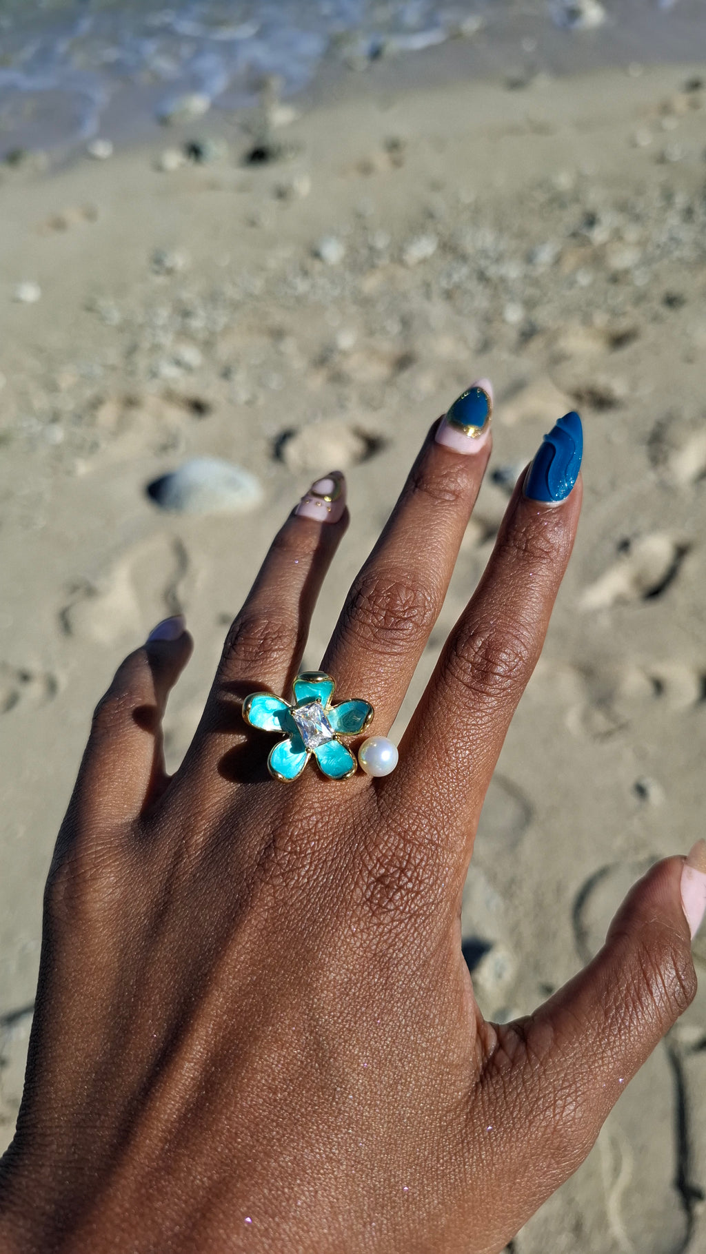 La Bague " MARINADE "ajustable