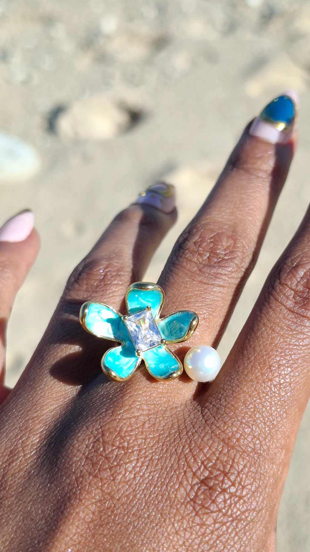 La Bague " MARINADE "ajustable