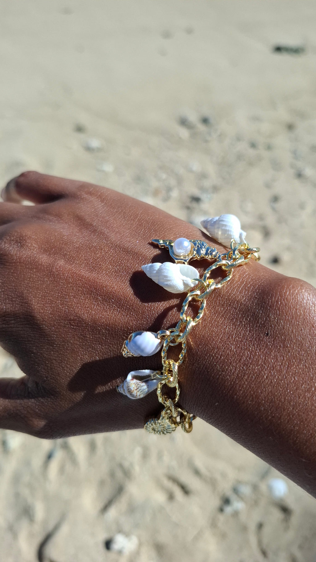 Le Bracelet " LOVIANA " acier + laiton