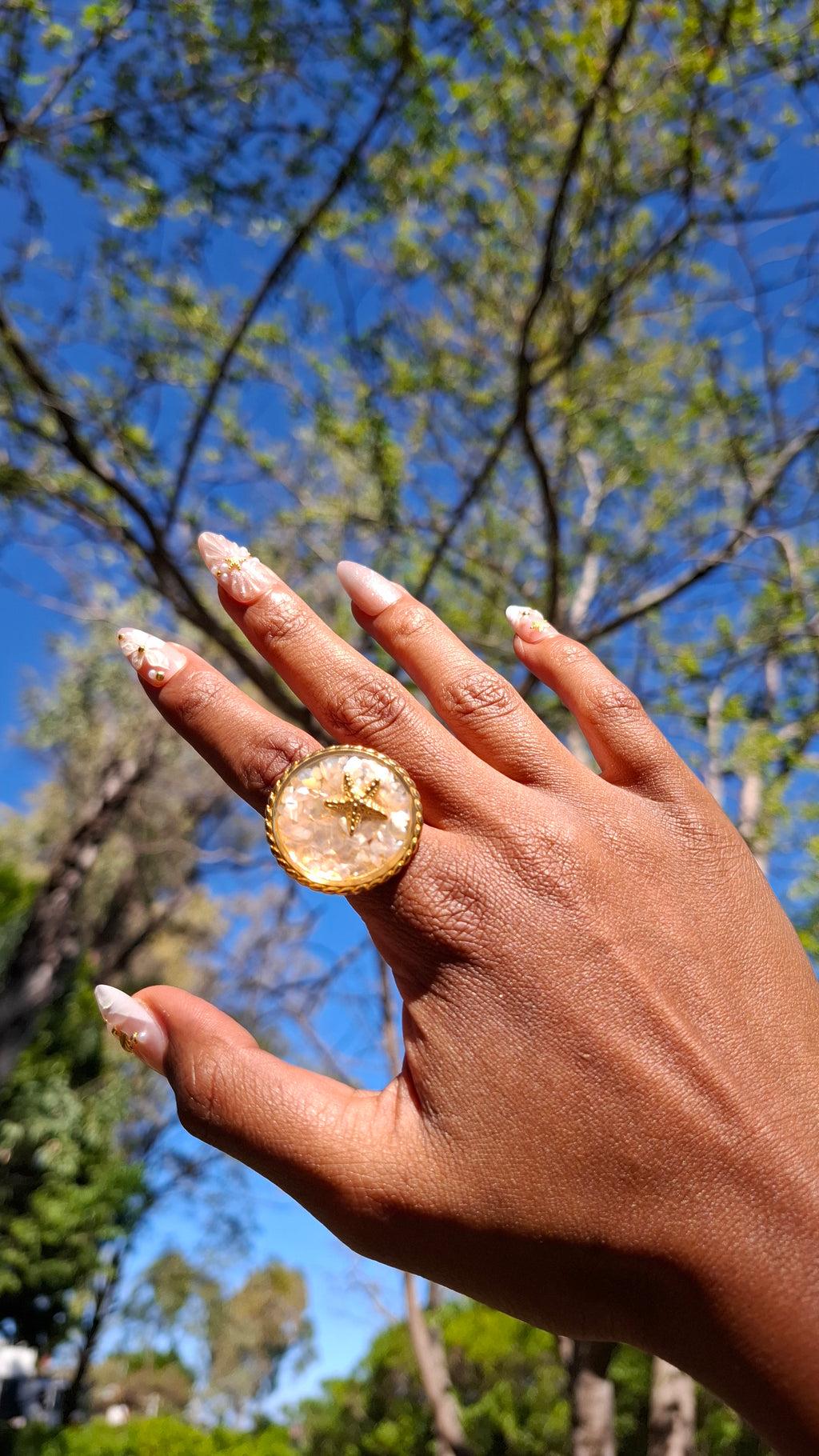 La bague " LAURENCE" ajustable