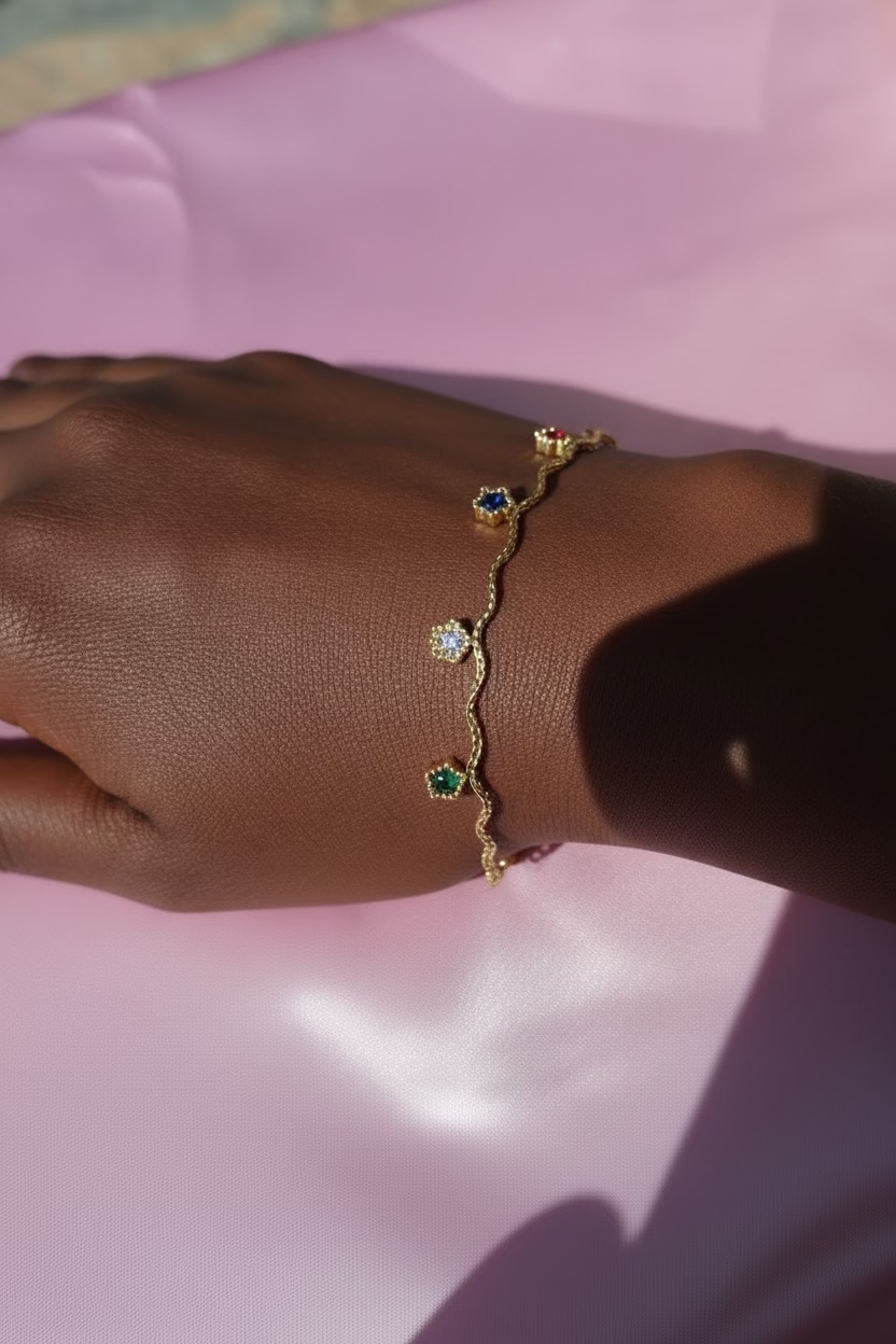 Le bracelet "ELEONORE" mutlicolore