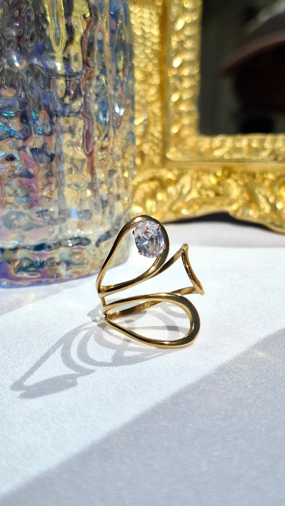 La Bague "LYSIANE " ajustable