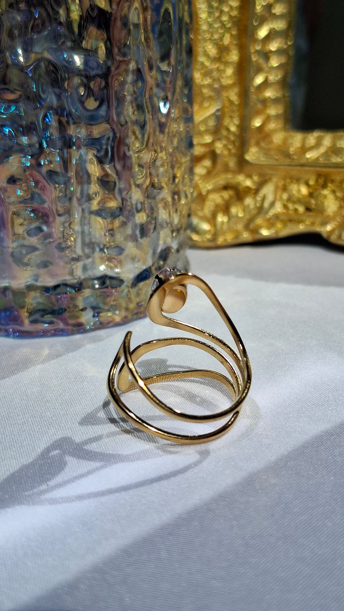 La Bague "LYSIANE " ajustable
