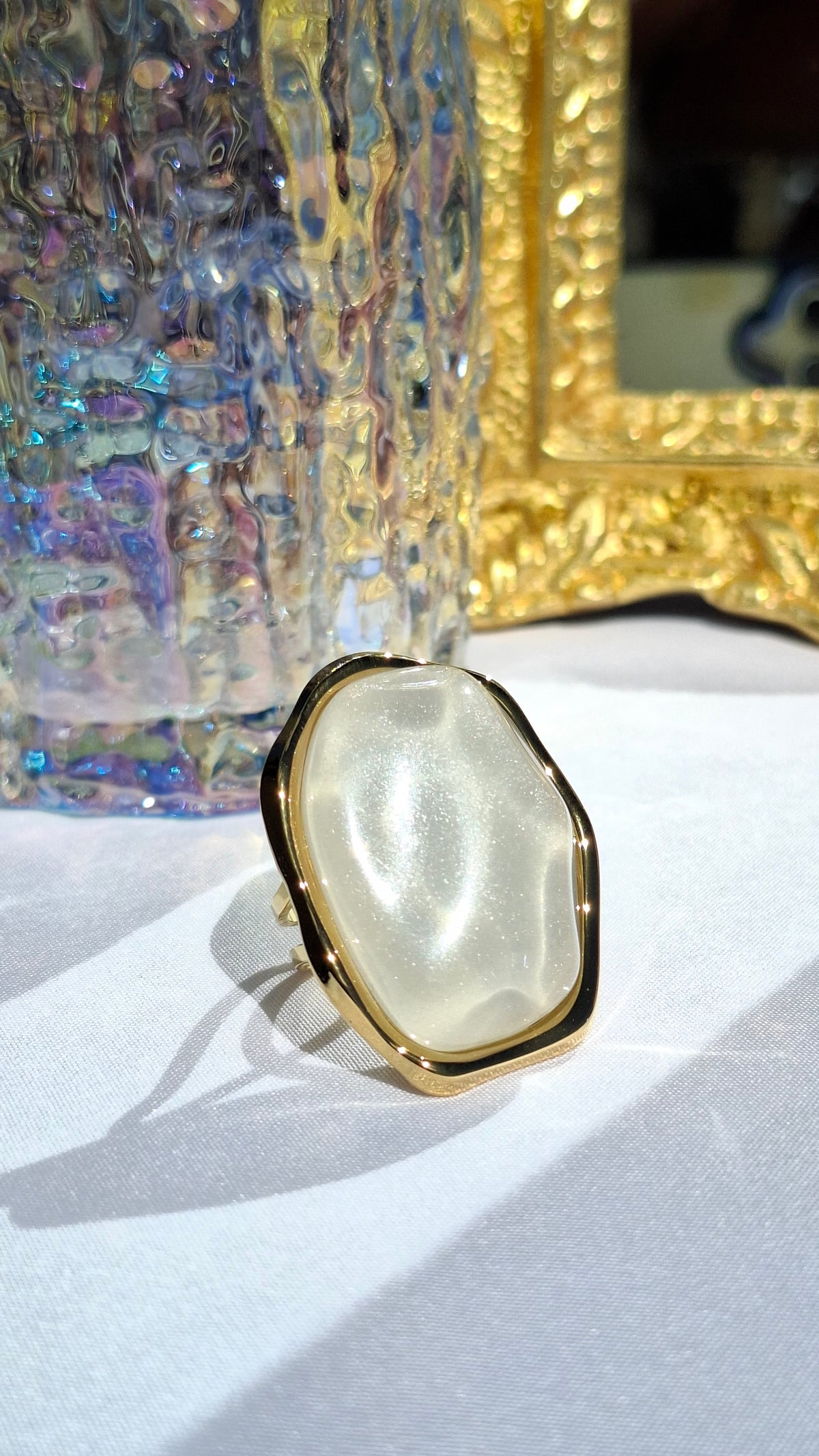 La Bague " GWLADYS " ajustable