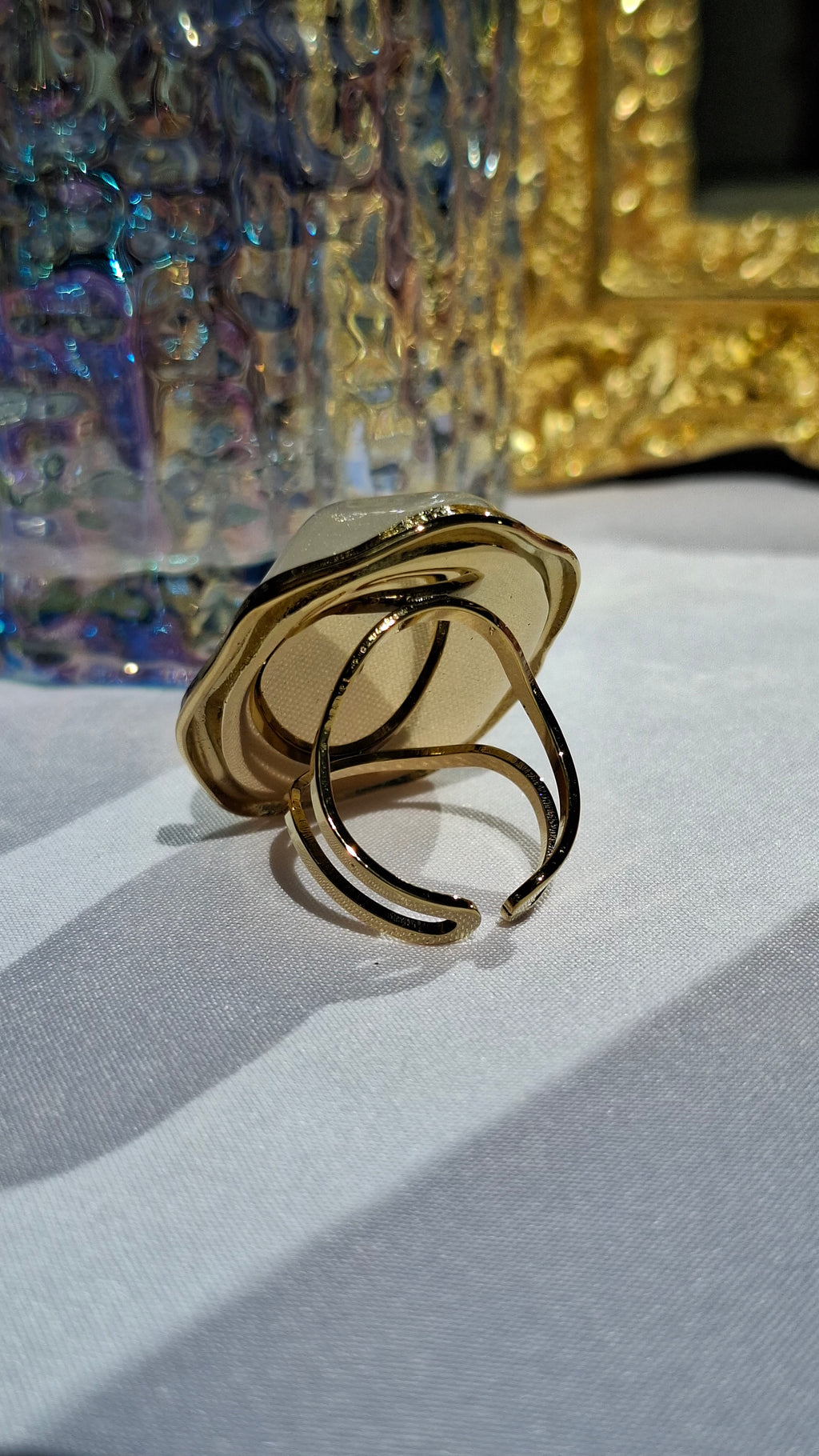 La Bague " GWLADYS " ajustable