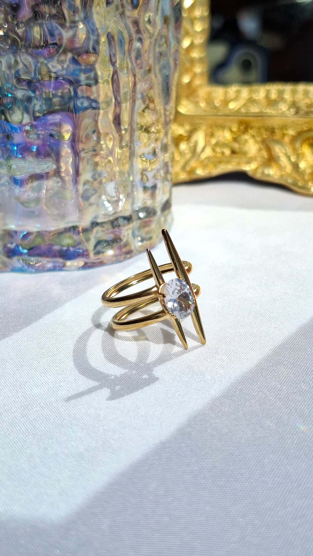 La Bague " CORALIE " ajustable