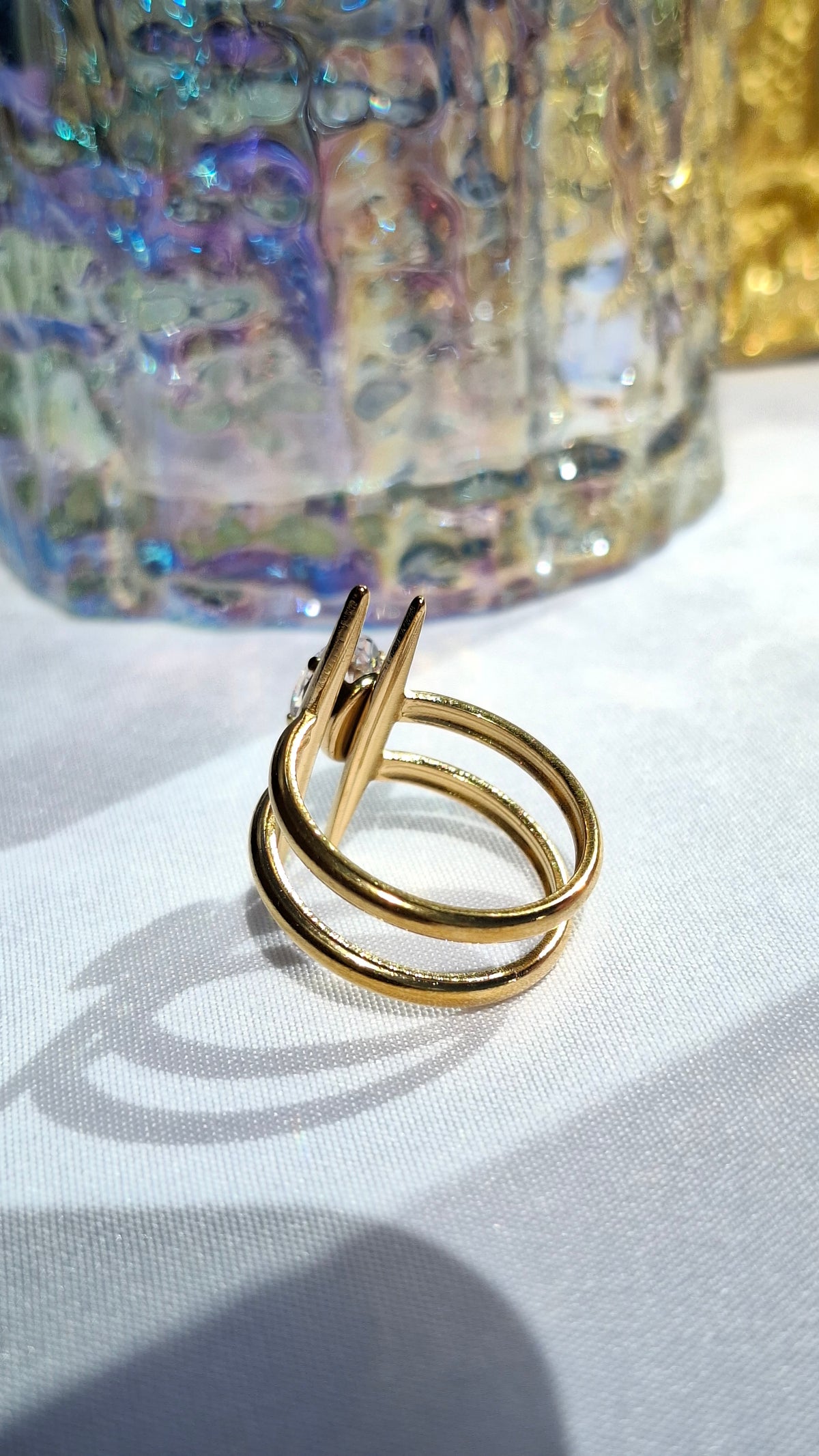 La Bague " CORALIE " ajustable