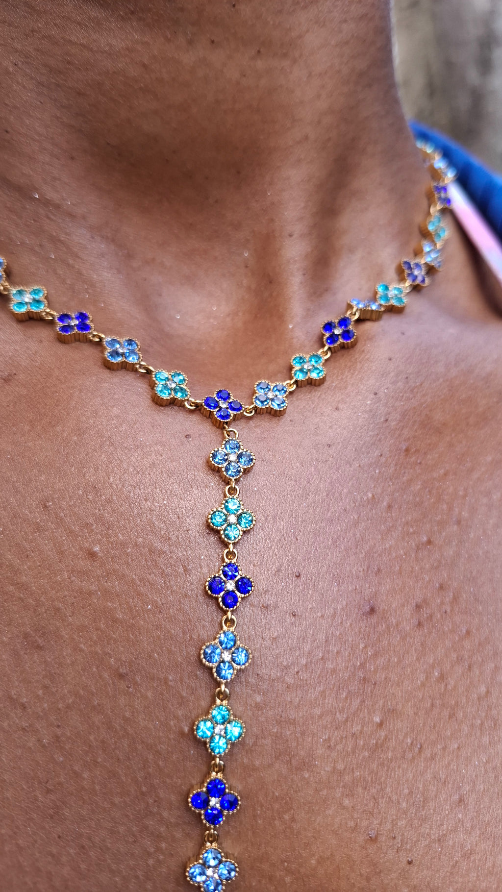 Le Collier "LUPITA" Bleu