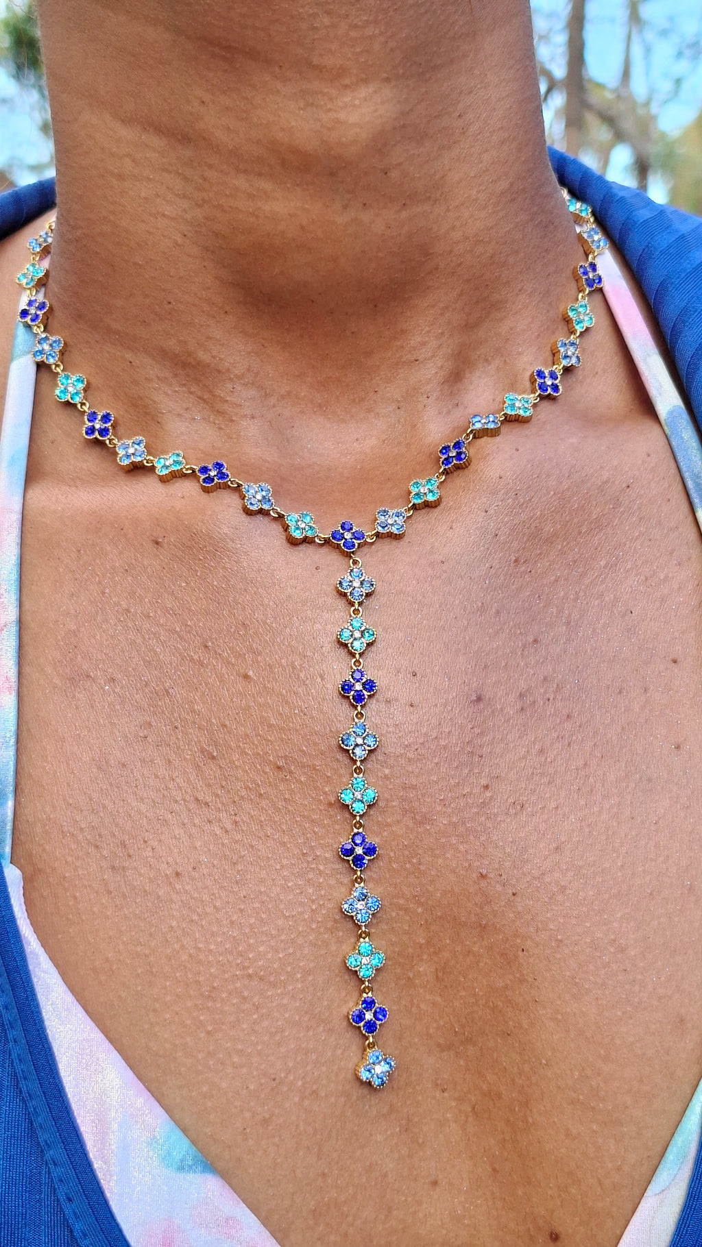 Le Collier "LUPITA" Bleu