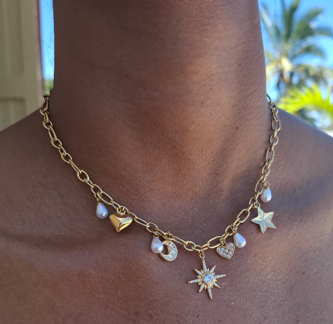 Le DUO " CALISTA " Collier + Bracelet