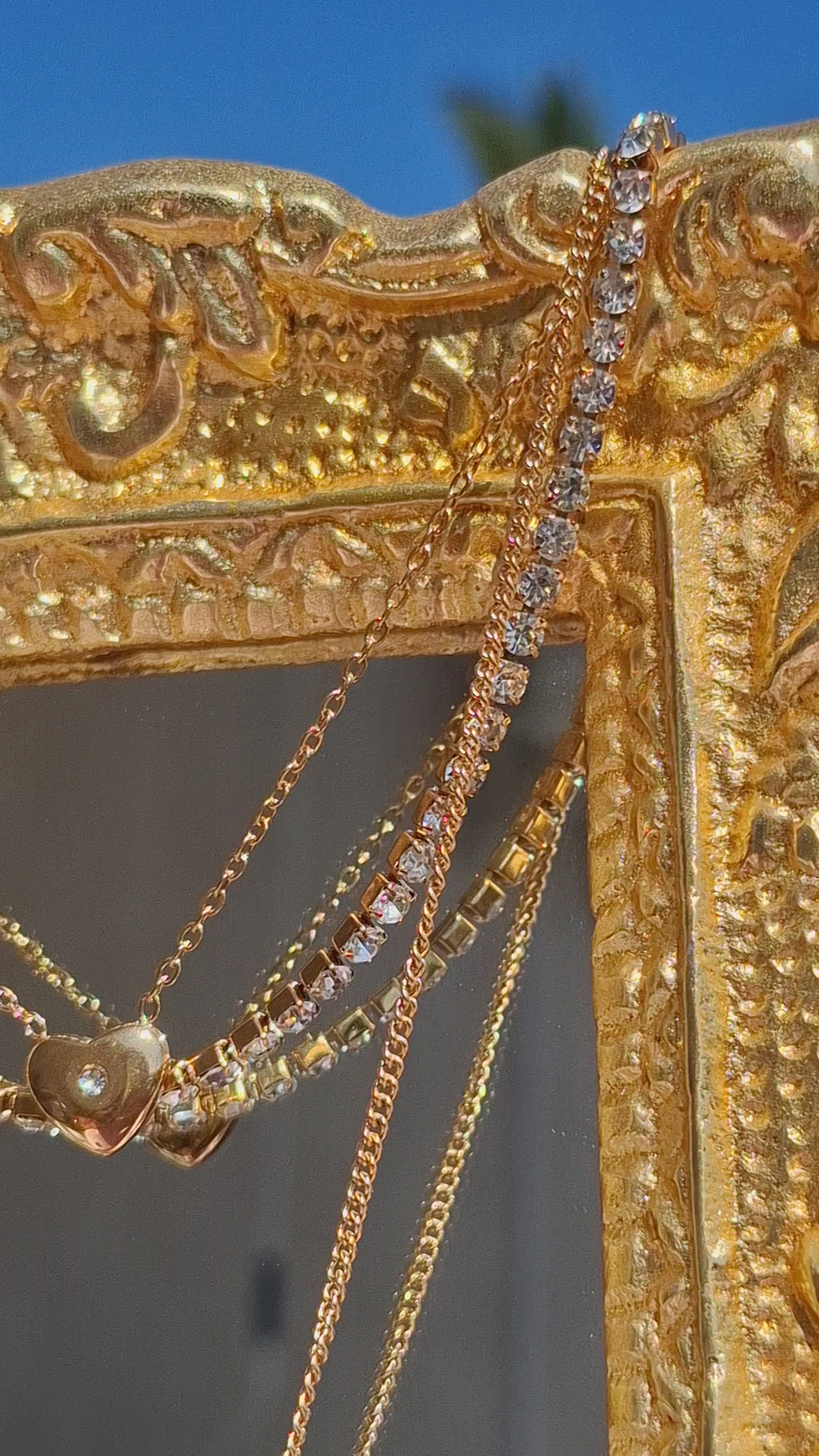 Le Collier à 3 couches " TENDRE AMOUR"