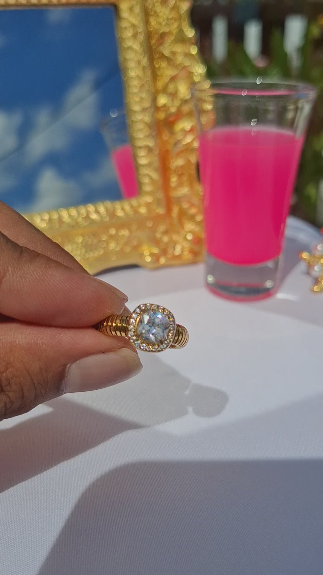 La Bague zircon Premium"MILA"👑