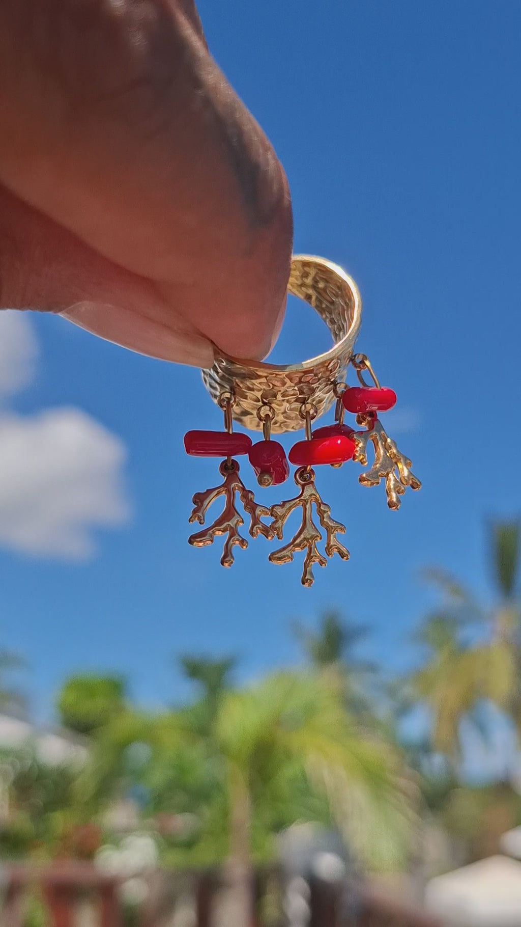 La bague " CORAIL"😍