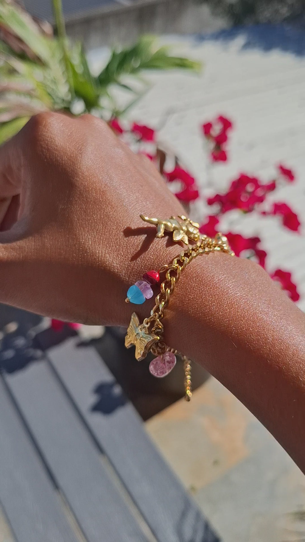 Le Bracelet breloques " CORALIE "