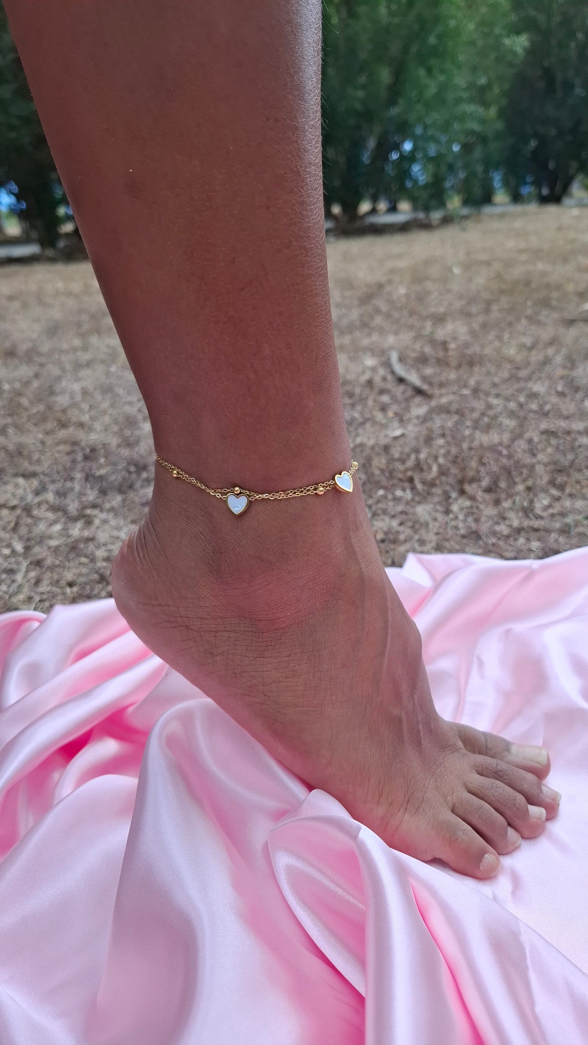Chaine de cheville "GRAZIELLA" ajustable