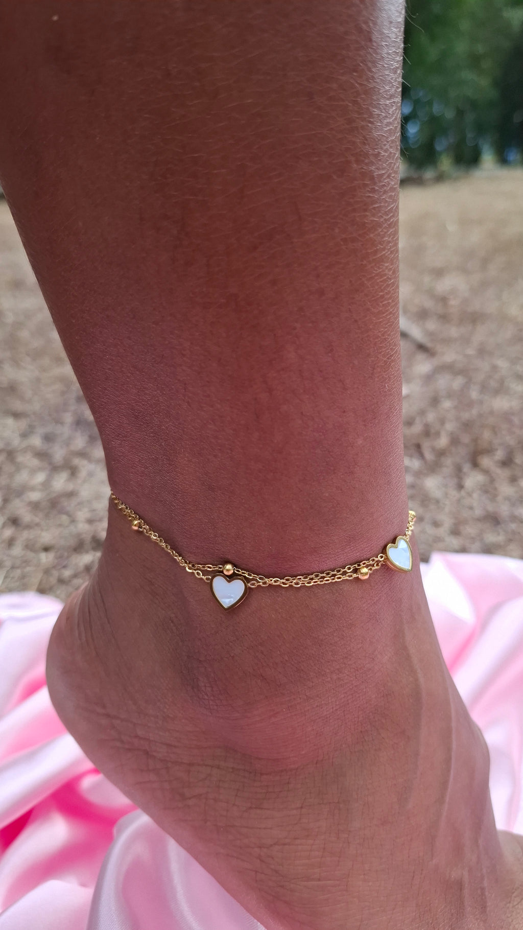 Chaine de cheville "GRAZIELLA" ajustable