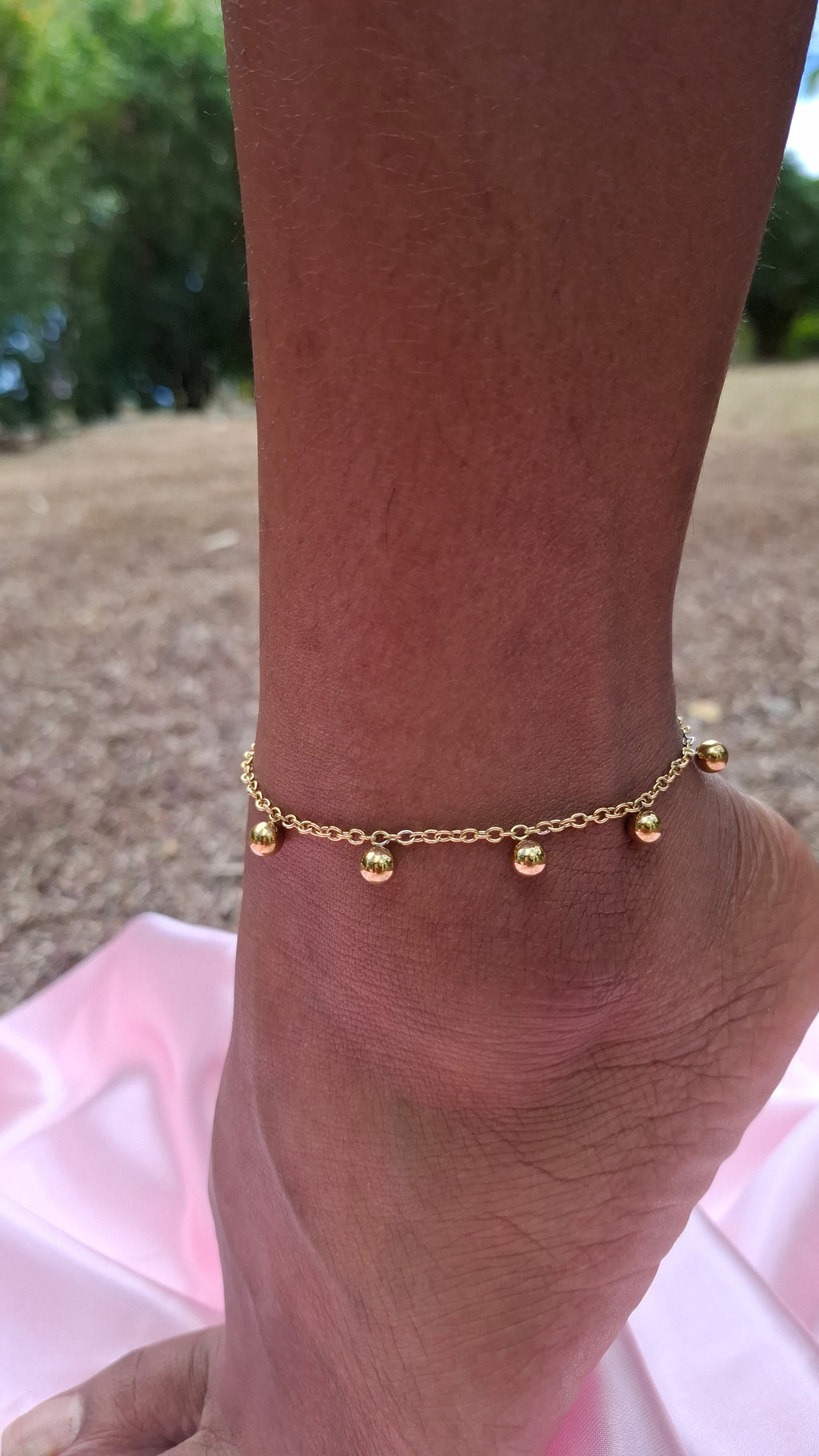 Chaine de Cheville " MANUELLA " ajustable
