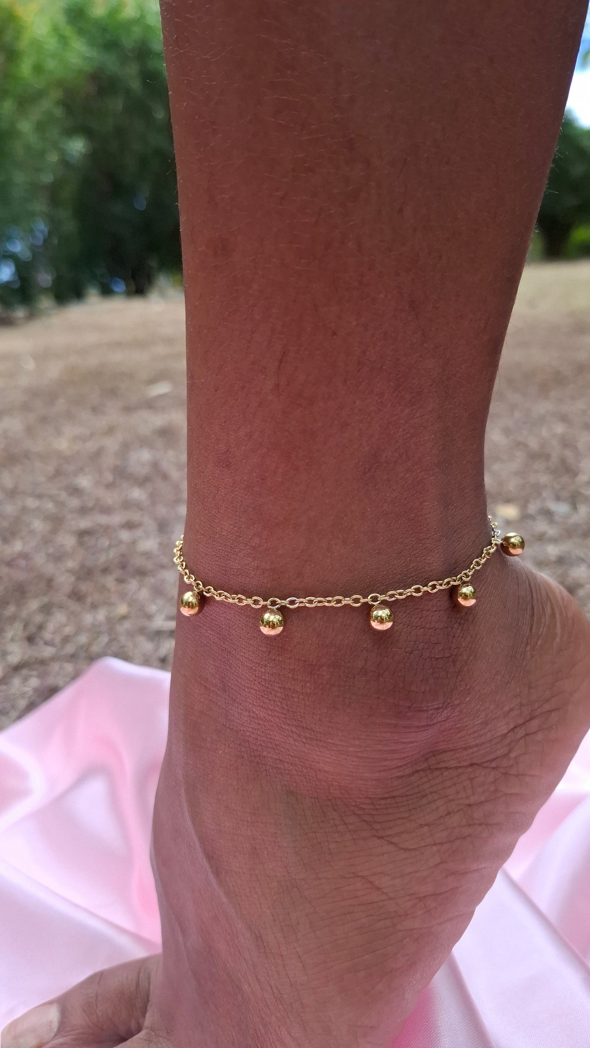 Chaine de Cheville " MANUELLA " ajustable
